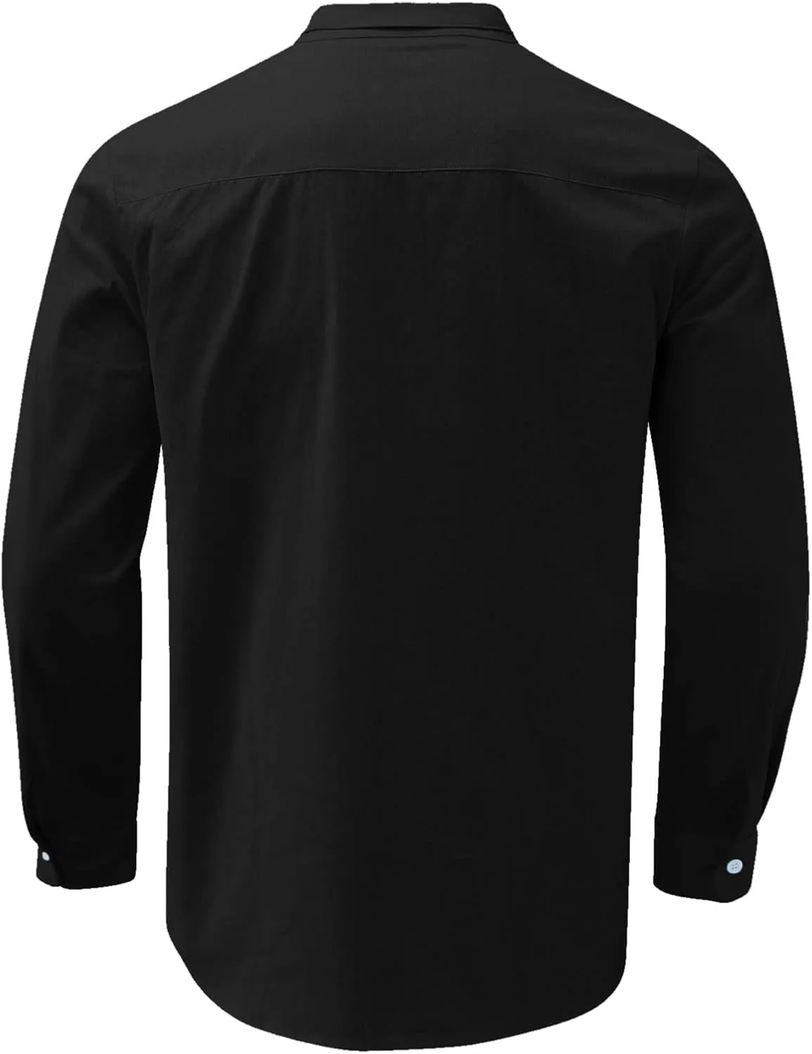 Men Cotton Linen Shirts 2024 Fall Fashion Big and Tall Shirt Casual Loose Button Tops Comfy Long Sleeve Blouse