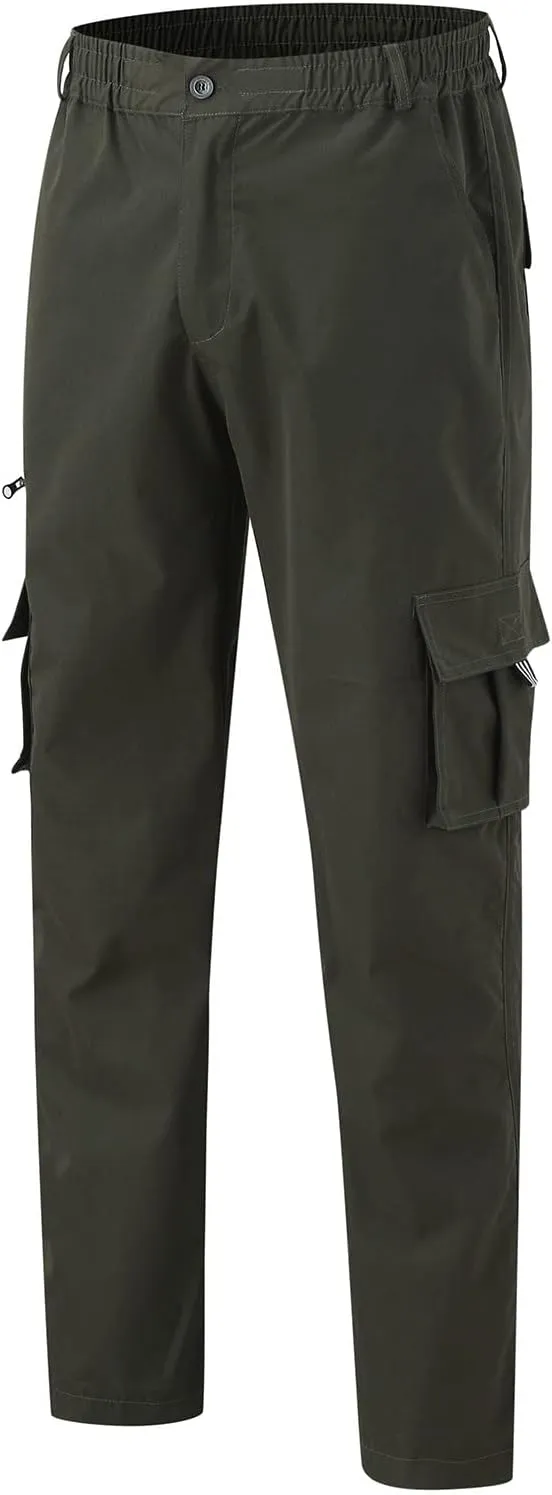 Men Lightweight Jogging Pant Chinos Work Joggers Comfort Fit Sport Casual Sweatpants Loungewear Sweat Pants