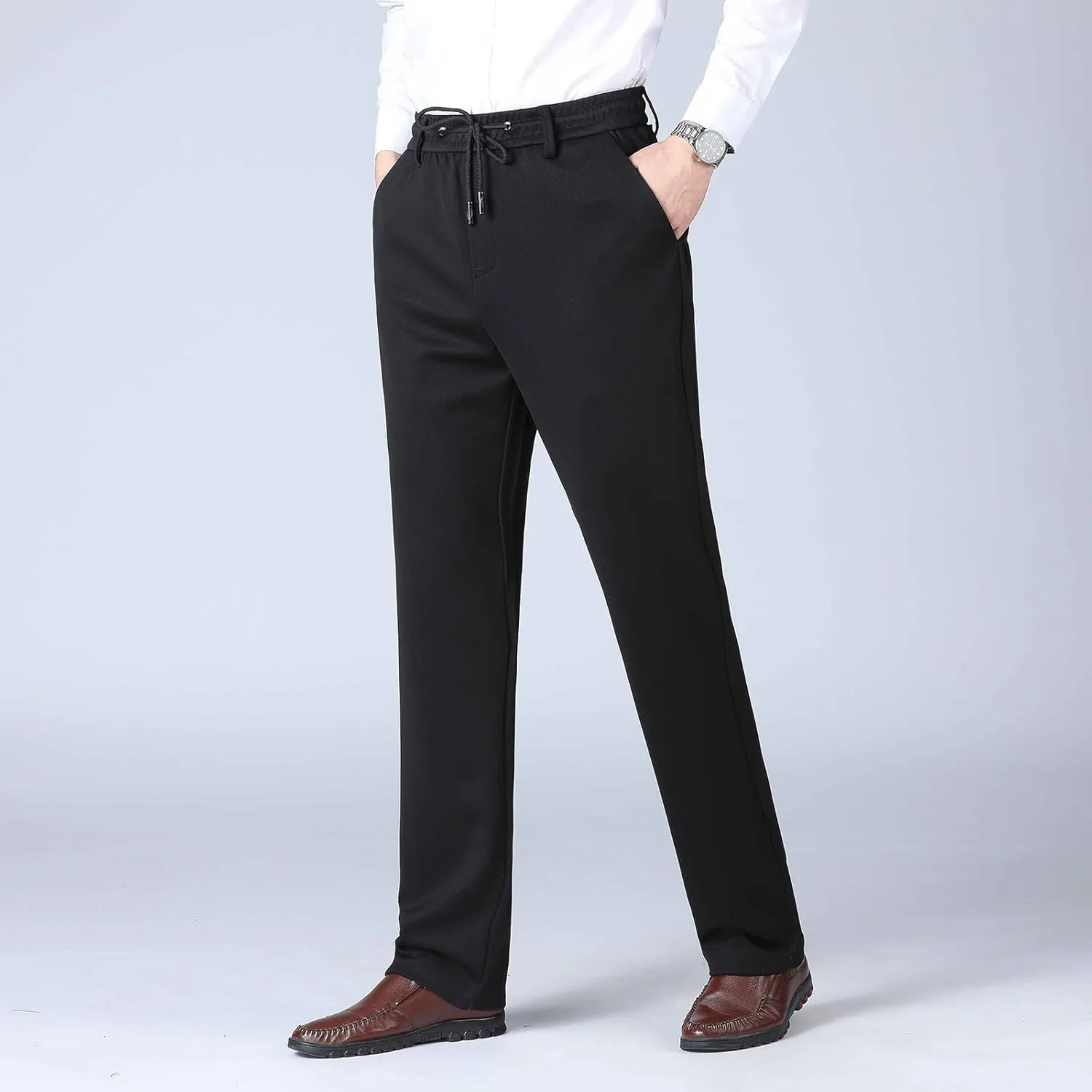 Men Lightweight Jogging Pant Pull On Work Joggers Relaxed Fit Sport Casual Sweatpants Breathable Sweat Pants