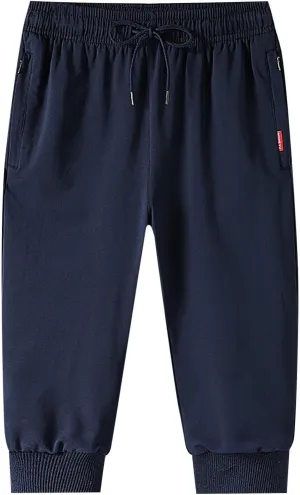 Men Lightweight Jogging Pant Pull On Work Joggers Relaxed Fit Sport Casual Sweatpants Breathable Sweat Pants