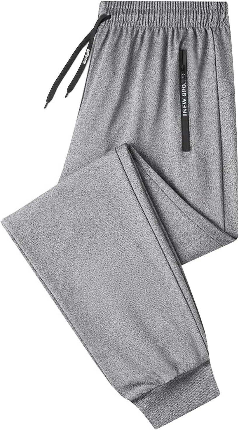 Men Pants Casual Fashion Joggers Workout Sweatpants Comfort Fit Elasticated Stretch Waist Lounge Pant