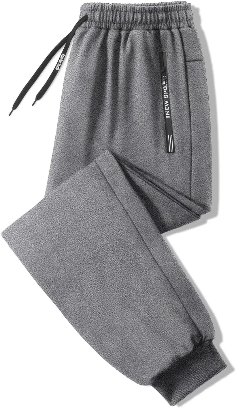 Men Pants Casual Fashion Joggers Workout Sweatpants Comfort Fit Elasticated Stretch Waist Lounge Pant