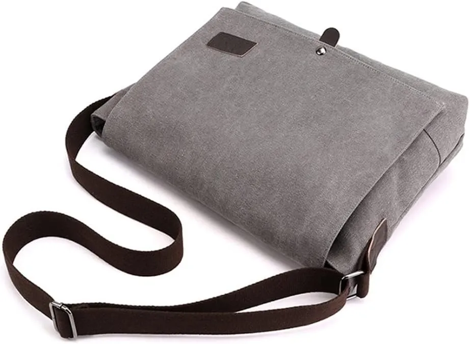 Men's Canvas Crossbody Shoulder Messenger Bags Man Cross Body Bag Casual Portable Male Bag
