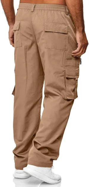 Men's Lightweight Jogging Pant Lounge Work Joggers Comfort Fit Sport Casual Sweatpants Elastic Waist Pants