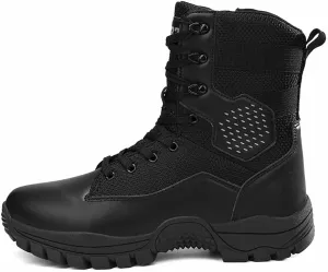 Men's Military Combat Boots, Water Resistant Lightweight Hiking Boots Military Tactical Boots Durable Combat Boots Outdoor Breathable Work Boots