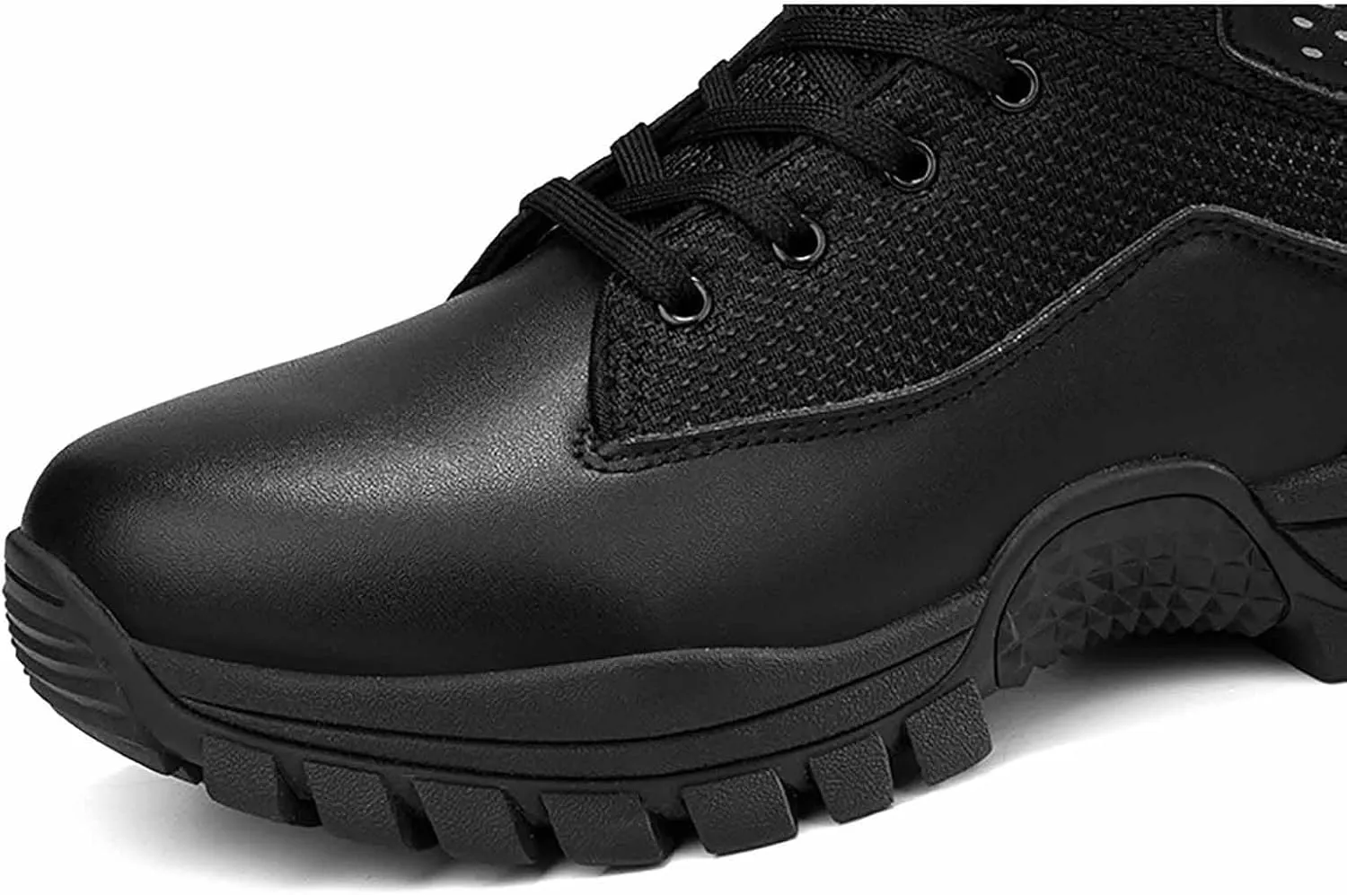 Men's Military Combat Boots, Water Resistant Lightweight Hiking Boots Military Tactical Boots Durable Combat Boots Outdoor Breathable Work Boots