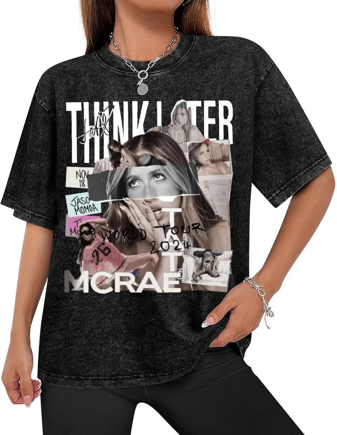 Men's Shirt,Music Short Sleeves Washed Tshirt Cotton Round Neck T Shirt Fashion T-Shirt for Women Soft Shirts