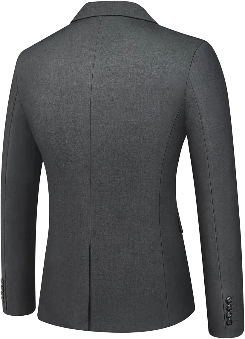 Men's Sport Coats & Blazers Slim Fit Suit Jacket for Men Two Button Sport Coat for Wedding Casual