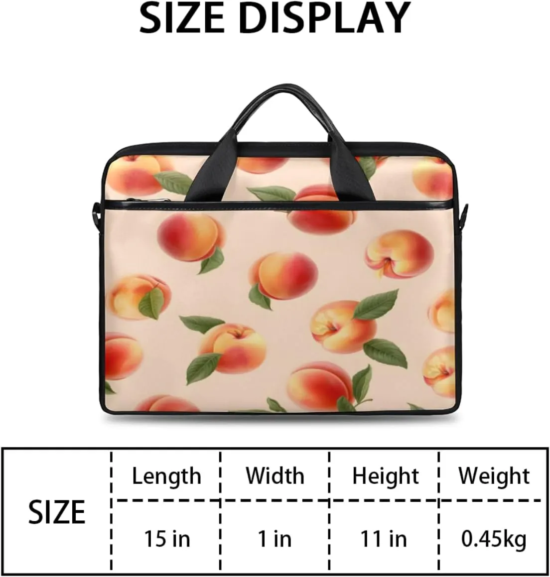 Ocean Turtles Texture Laptop Shoulder Bag for Tablet Computer Notebook Sleeve Messenger Carrying Case Briefcase Tote