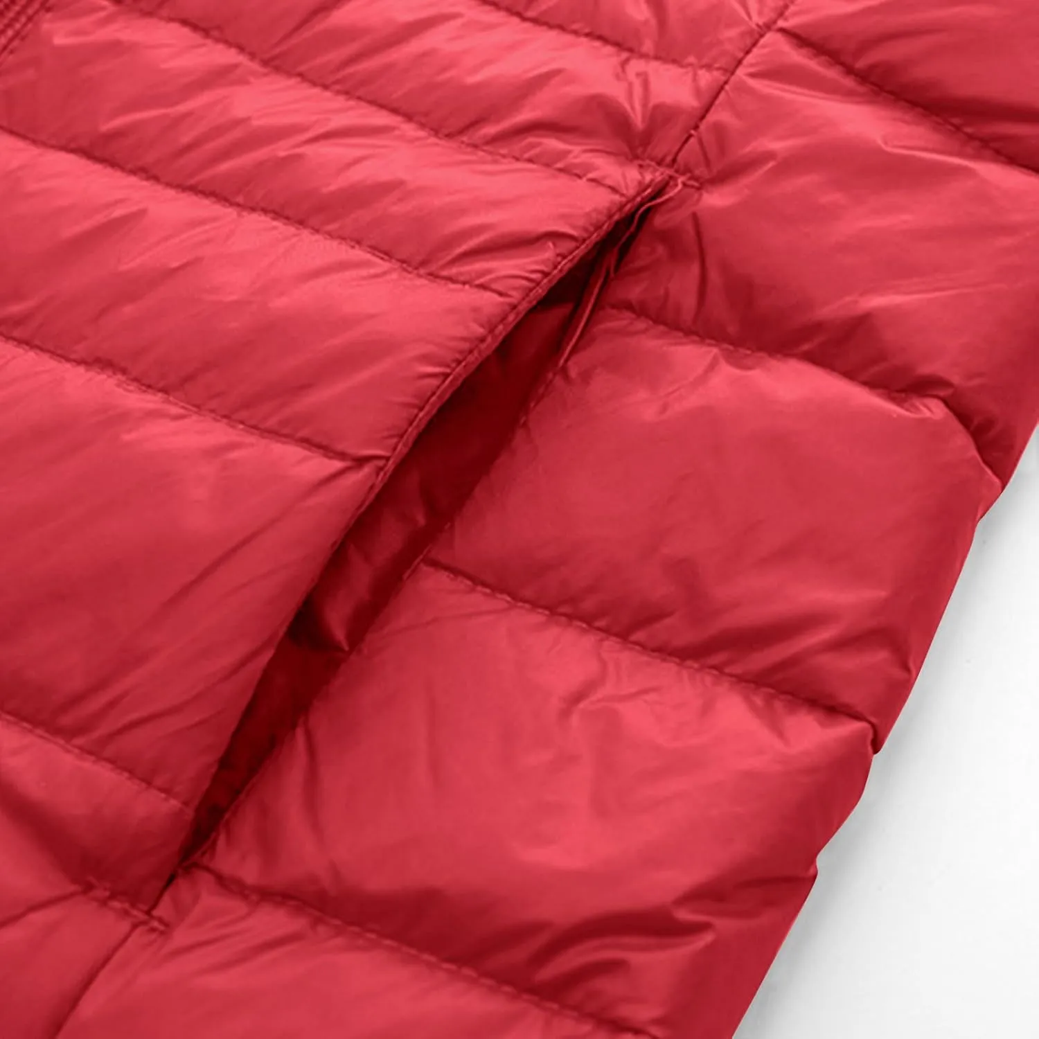 Packable Puffer Jacket Women Lightweight Padded Coats with Hood Long Winter Warm Casual Travel Down Jackets