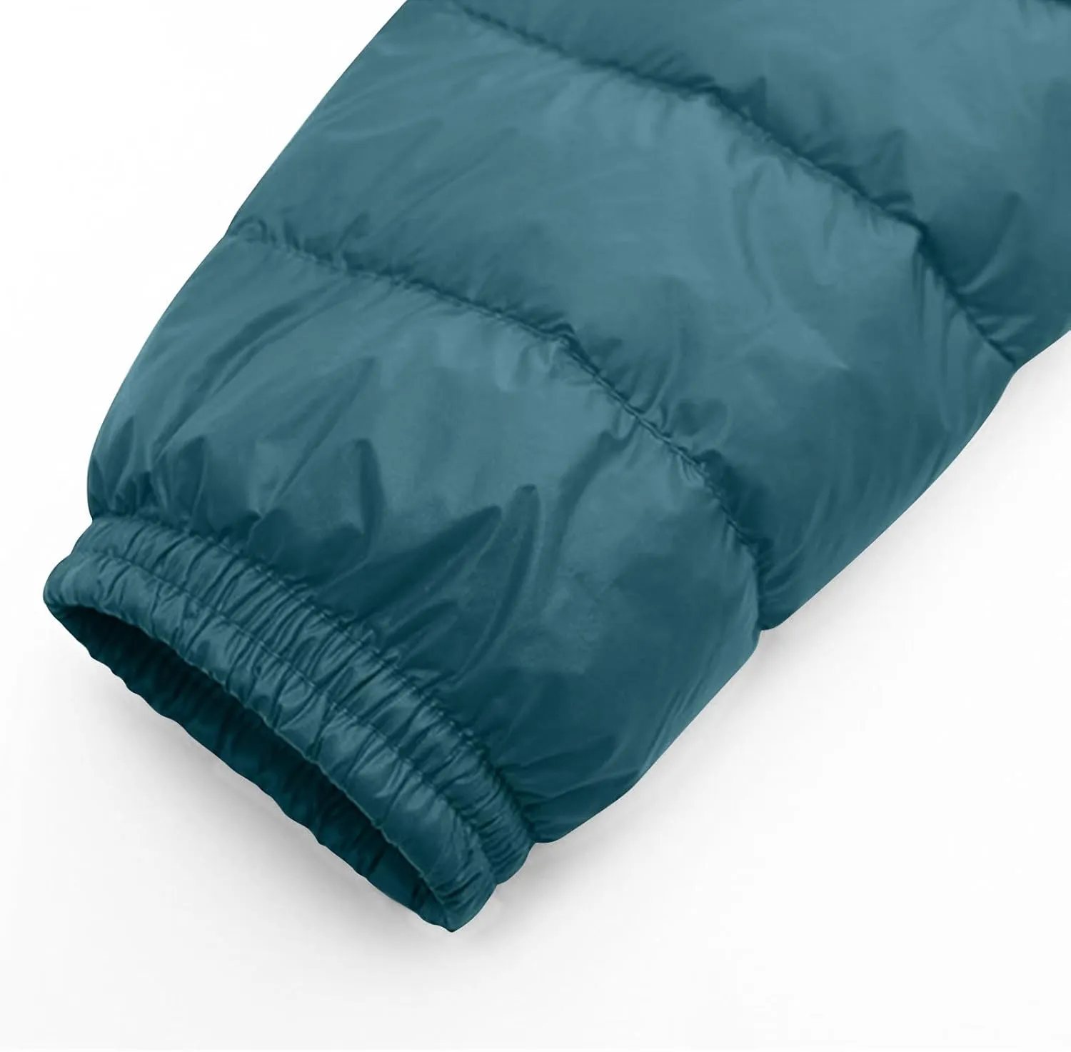 Packable Puffer Jacket Women Lightweight Padded Coats with Hood Long Winter Warm Casual Travel Down Jackets