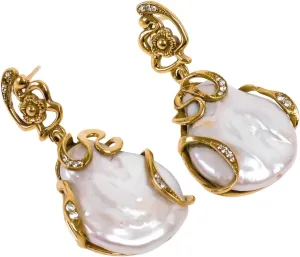 Pearl Earrings | Brass Earrings | 925 Sterling Silver Earrings | Gemstone Earrings | Stud Earrings | Elegant Earrings | Women's Earrings