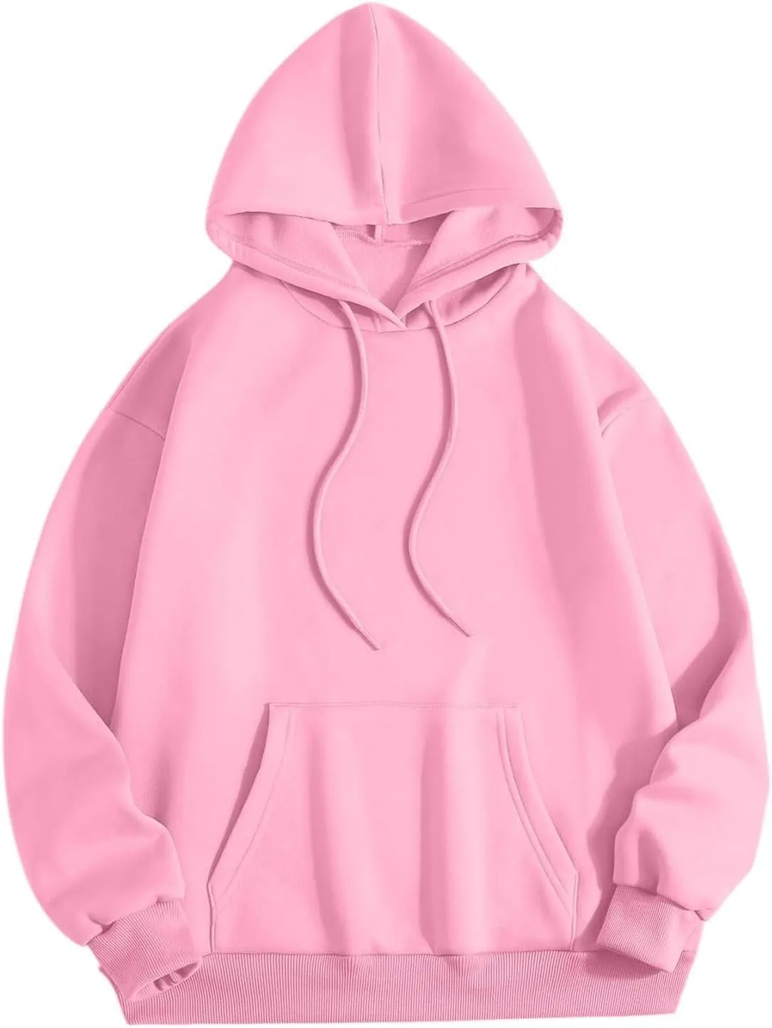 Pink Palm Hoodie Womens Long Sleeve Sweatshirt Trendy Graphic Drawstring Pullover Fall Outfits Y2k Preppy Clothes