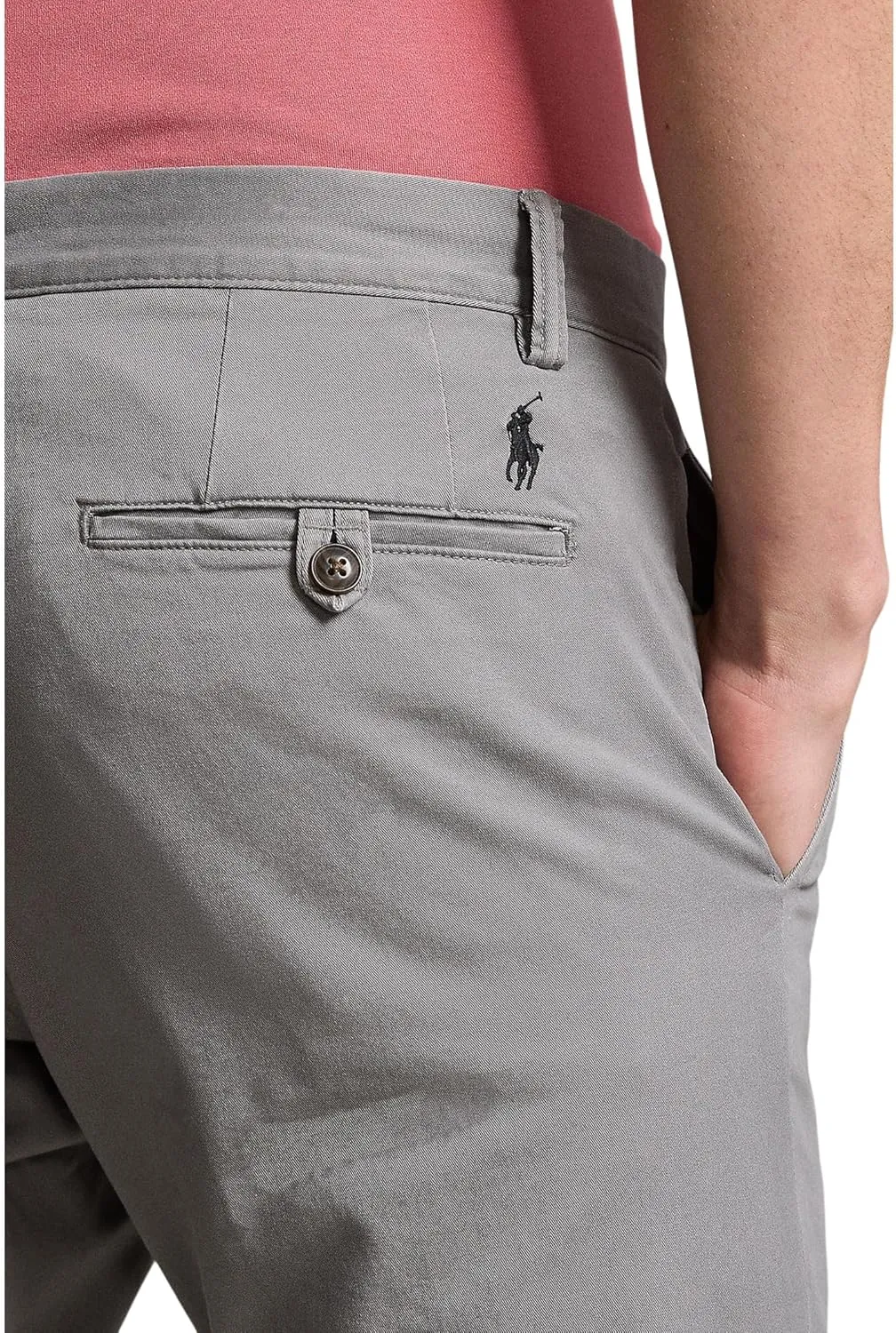 POLO RALPH LAUREN Men's Stretch Slim Fit Washed Chino Pants