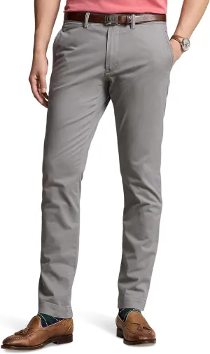 POLO RALPH LAUREN Men's Stretch Slim Fit Washed Chino Pants