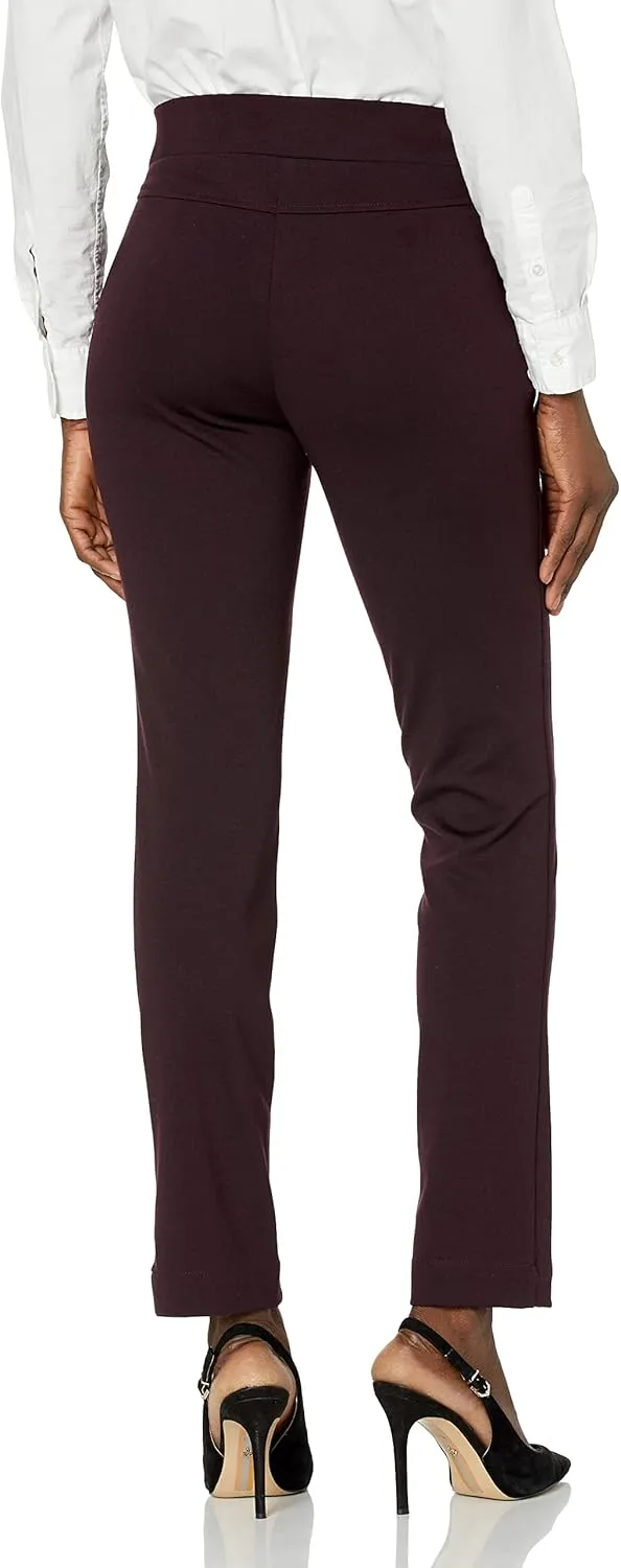 Rafaella Women's Slim Comfort Fit Ponte Dress Pants (Sizes 4-16)