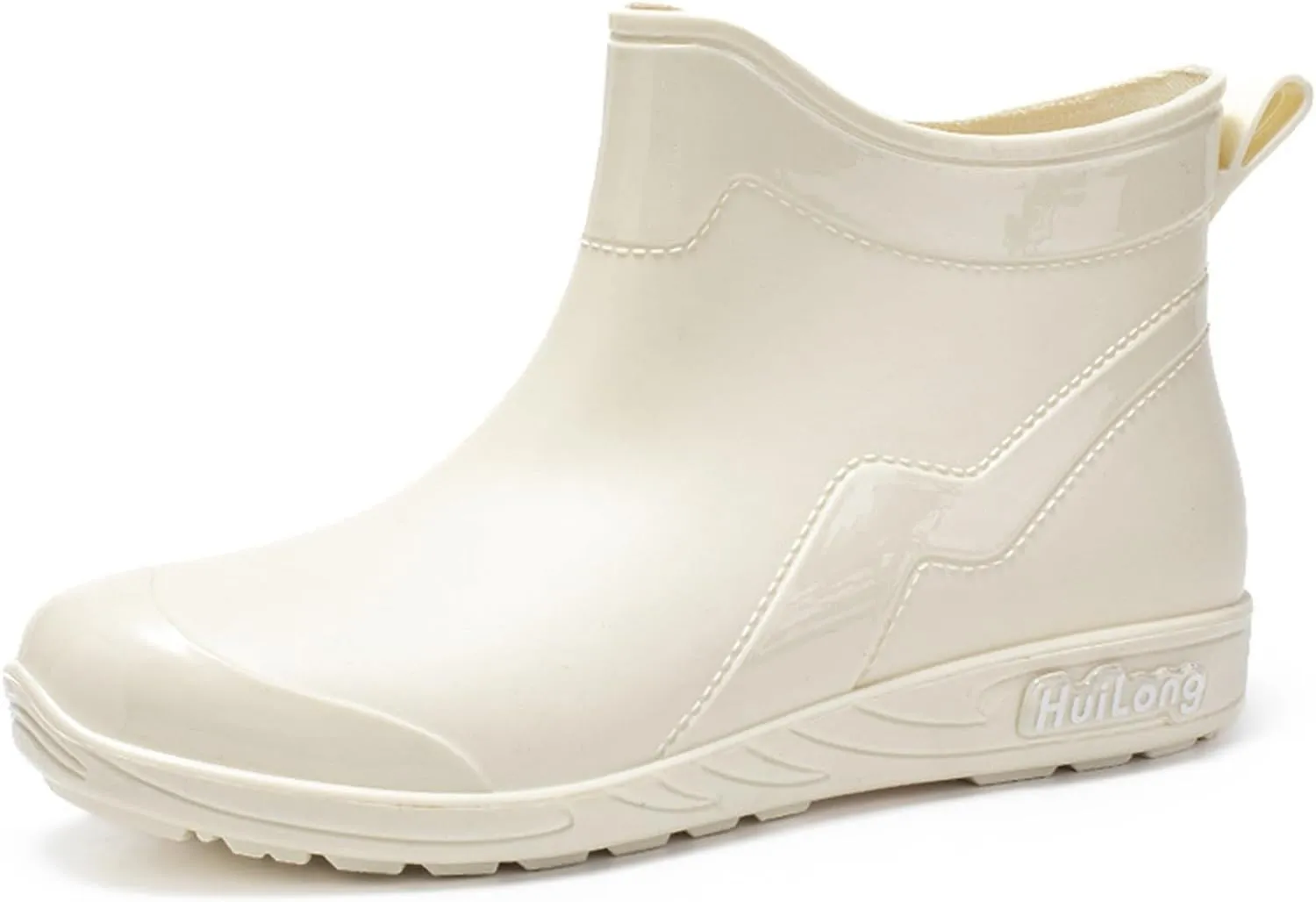 Rain Boots Women Knee High Booties Heels Barefoot Shoes Women's Mid Calf Rain Boots Waterproof Womens Winter Boots