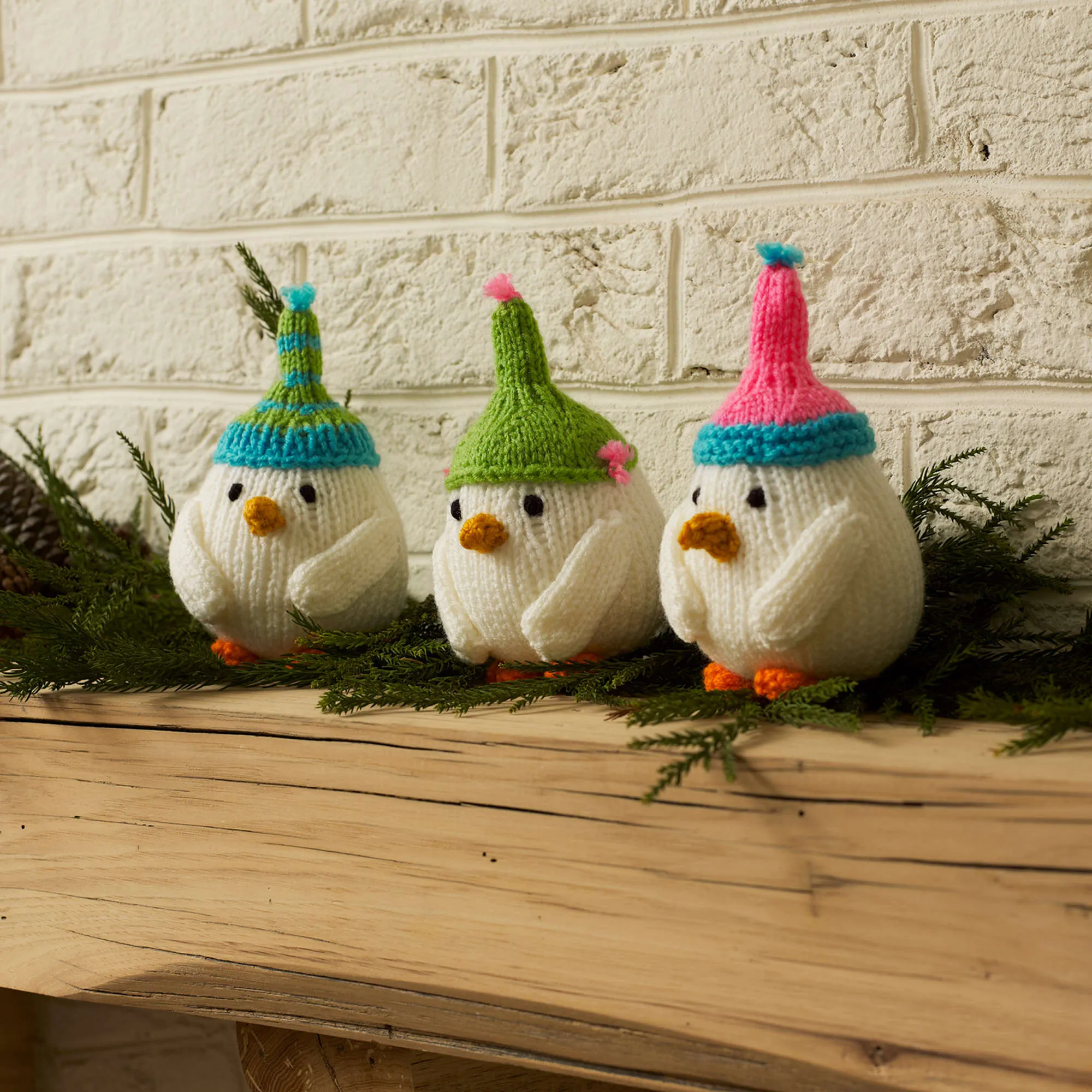 Red Heart Knit Breezy Bird Trio
