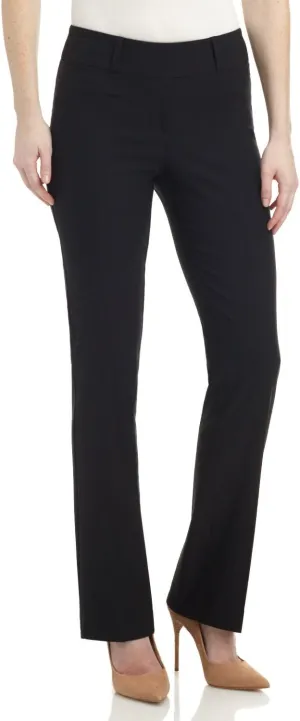 Rekucci Womens Ease into Comfort Fit Barely Bootcut Business Casual Stretch Pants in Regular/Tall/Petite fit