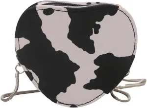 RICHTRUE Burgundy Crossbody Purses Women Velvet Clutch Purse Small Heart Purse Y2k Bag Valentines Day Lipstick Evening Bag