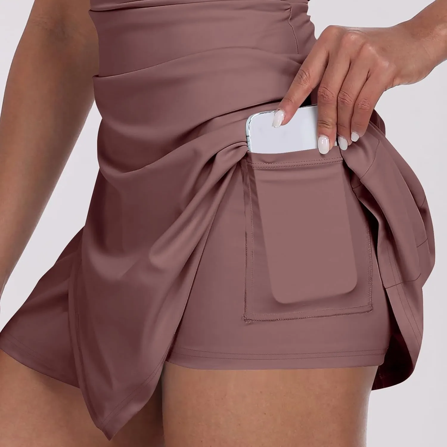 Rompers for Women Summer Tennis Dress Built in Shorts 2025 Sleeveless Bodycon Mini Athletic Romper Skort Vest Dresses