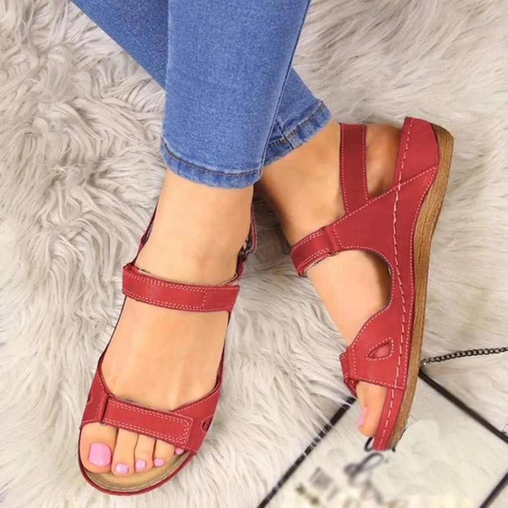 Sandals for Women Platform,Sandlas Wedge Sandals Summer Bohemia Platform Comfortable Casual Outdoor Walking Shoes