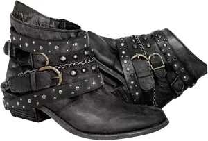 SBGMoSJ Ankle Boots Wedge for Women Leather High Heel Ankle Boots for Women Sexy Blowfish Wedge Booties for Women Short Brown Winter Boots for Women Botas Para Mujer Elegantes Bajitas