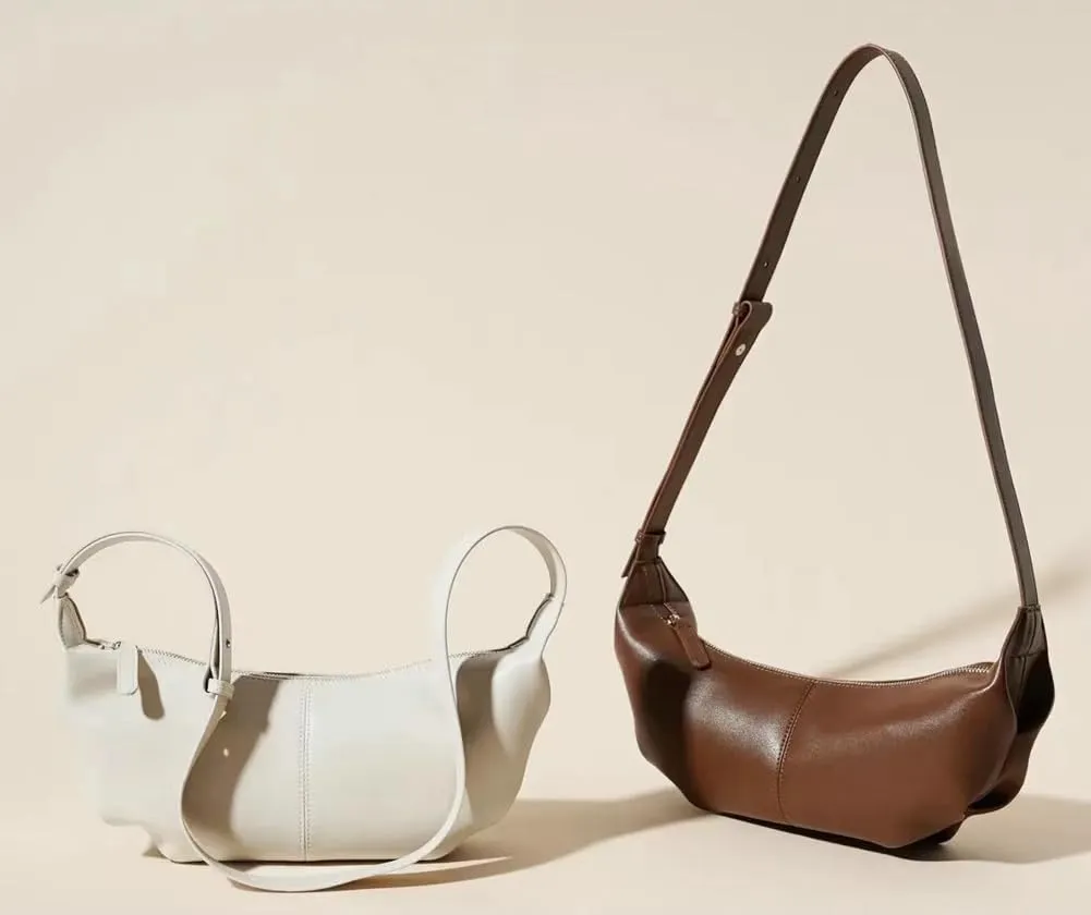 Shoulder Bags for Women Cute Crossbody Purses Vegan Leather Cloud Hobo Handbag Tote Dumpling Bags