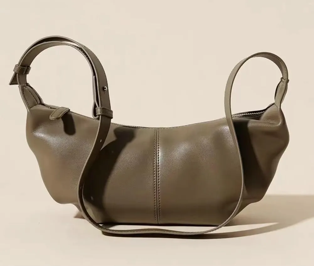Shoulder Bags for Women Cute Crossbody Purses Vegan Leather Cloud Hobo Handbag Tote Dumpling Bags