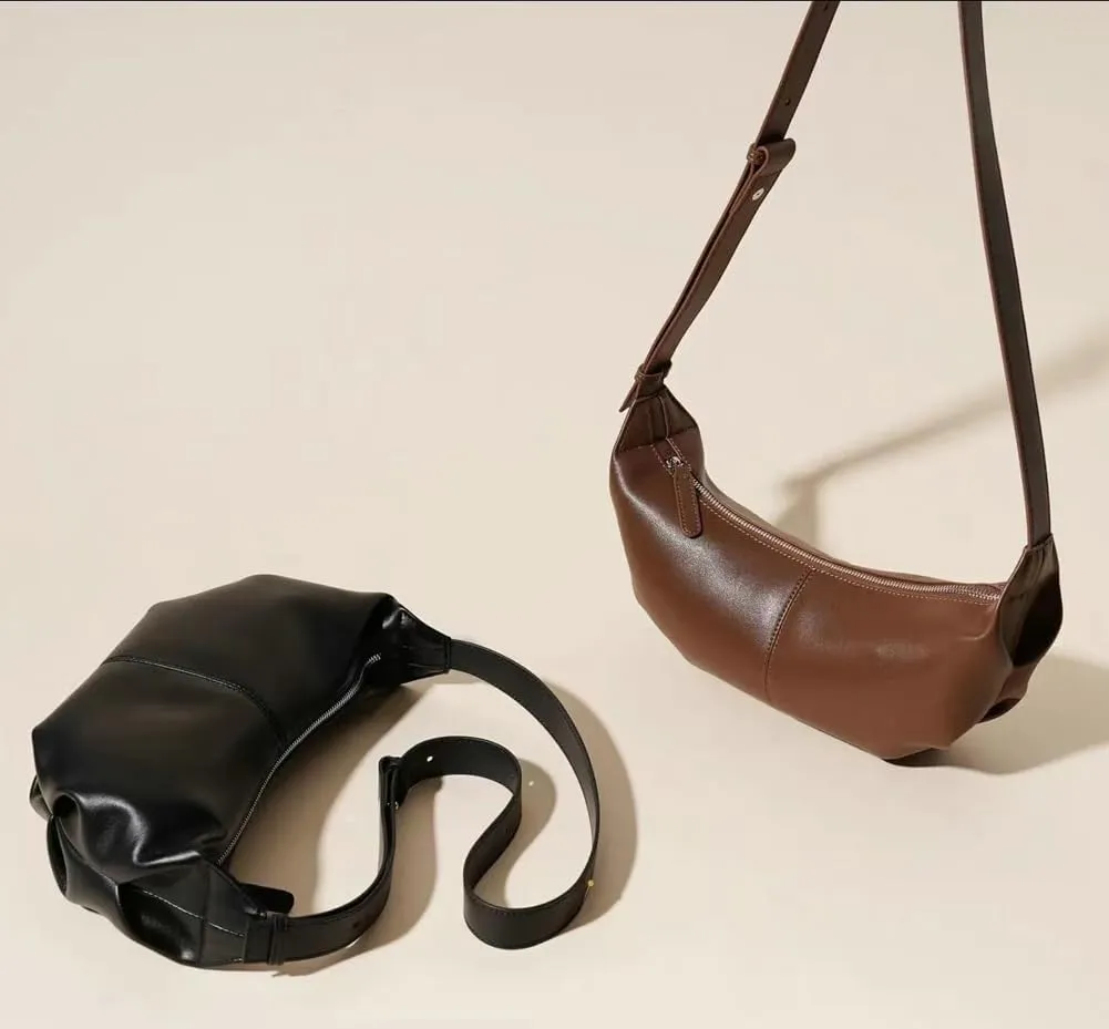 Shoulder Bags for Women Cute Crossbody Purses Vegan Leather Cloud Hobo Handbag Tote Dumpling Bags