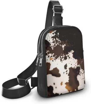 Small Sling Bags for Women Ladies Crossbody Sling Backpack Leather Fanny Pack Crossbody Bag for Travel