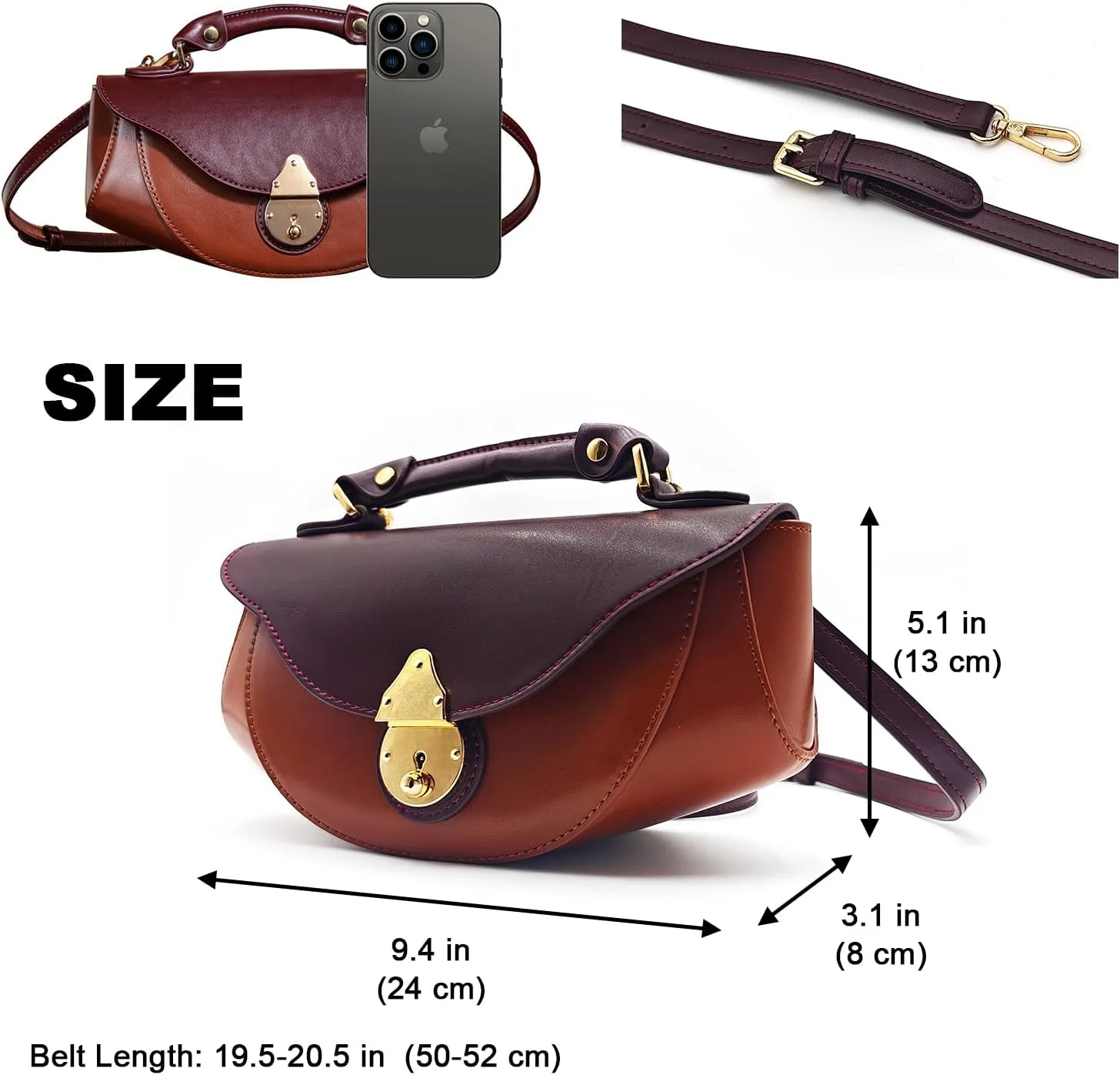Small Top Handle Bag Retro Design Crossbody Bags Purses for Women Mini Faux Leather Shoulder Bag Handbag Satchels