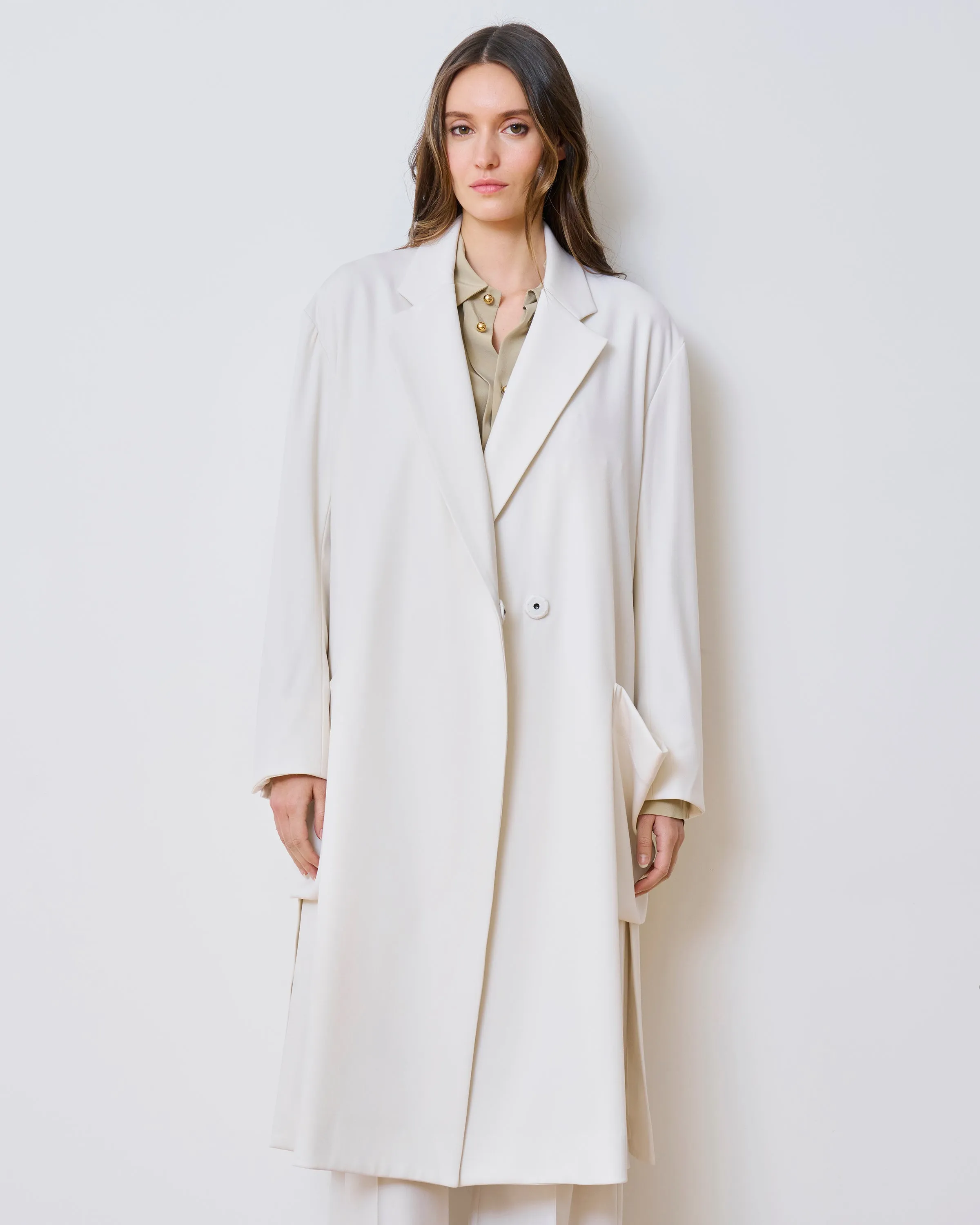 The Outside Overcoat-Ivory