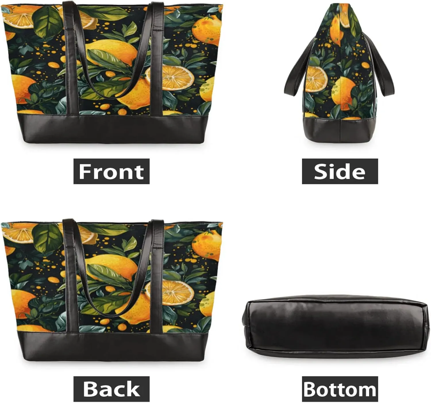 Tote Bag for Women with Zipper, Laptop Tote Bags Laptop Sleeve Case Shoulder Bag Messenger Bags