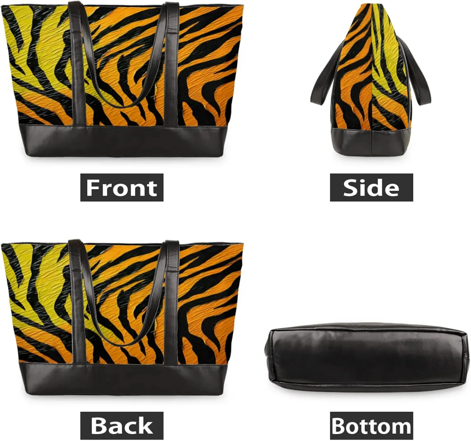Tote Bag for Women with Zipper, Laptop Tote Bags Laptop Sleeve Case Shoulder Bag Messenger Bags