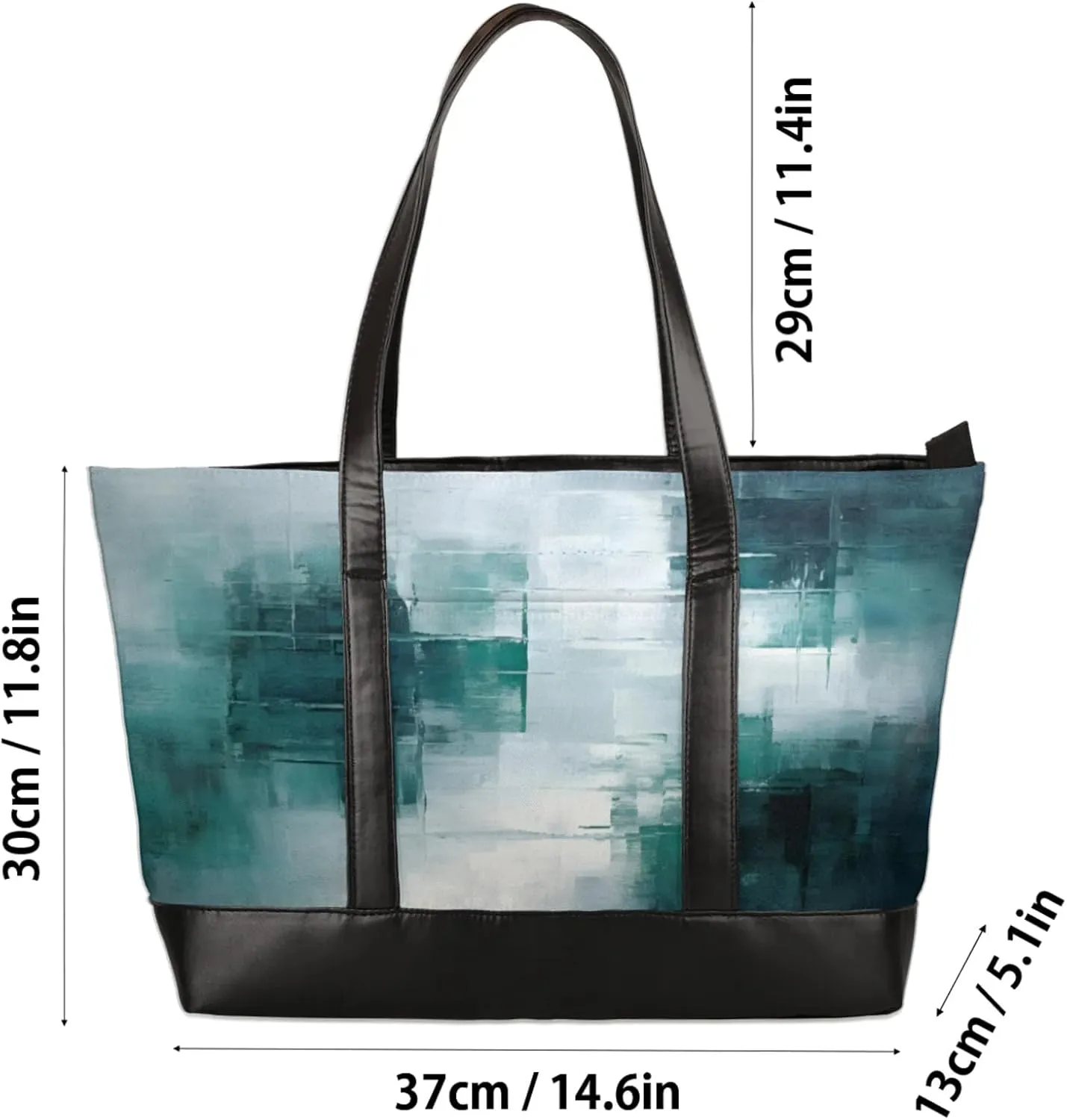 Tote Bag for Women with Zipper, Laptop Tote Bags Laptop Sleeve Case Shoulder Bag Messenger Bags