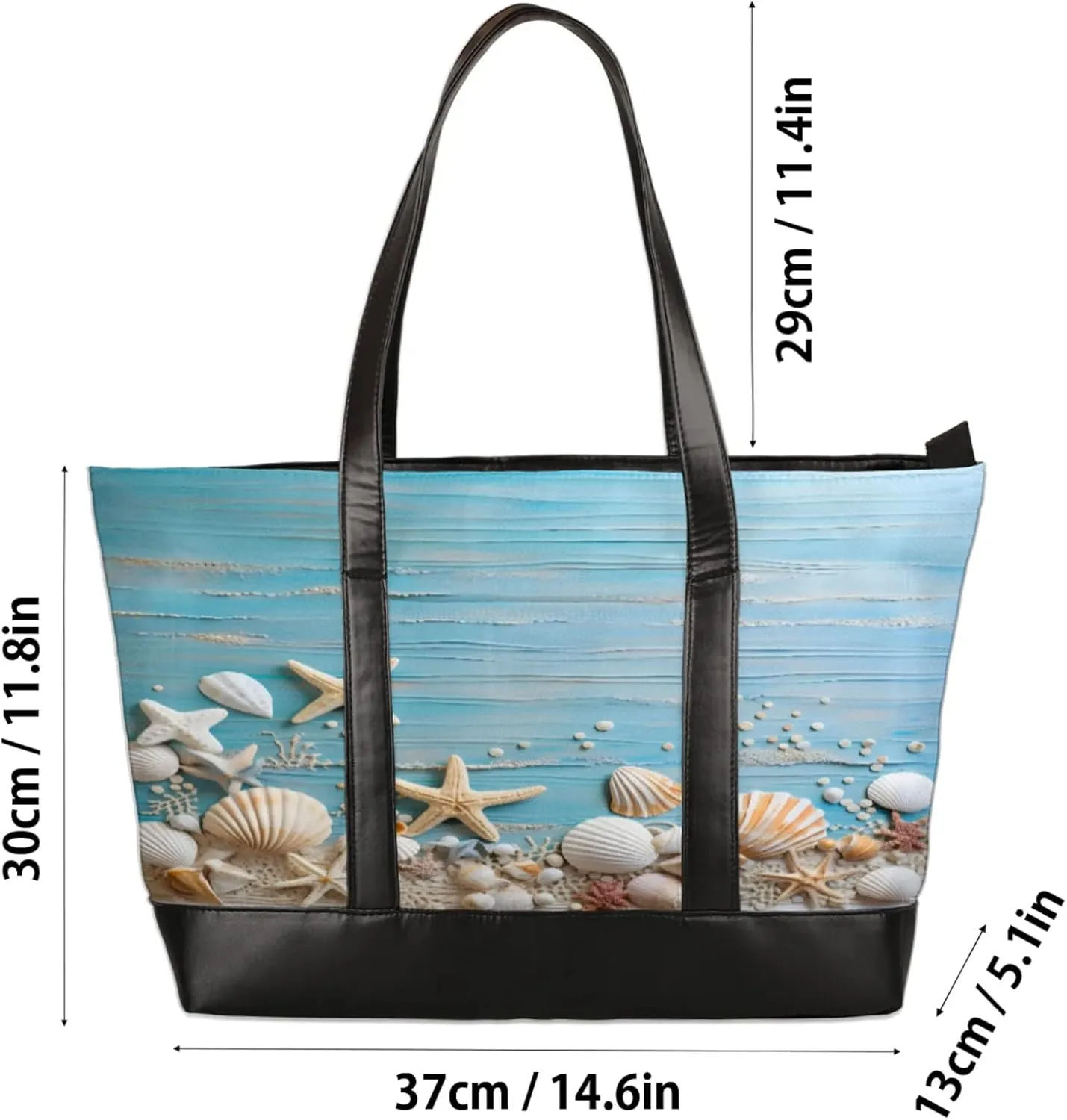 Tote Bag for Women with Zipper, Laptop Tote Bags Laptop Sleeve Case Shoulder Bag Messenger Bags