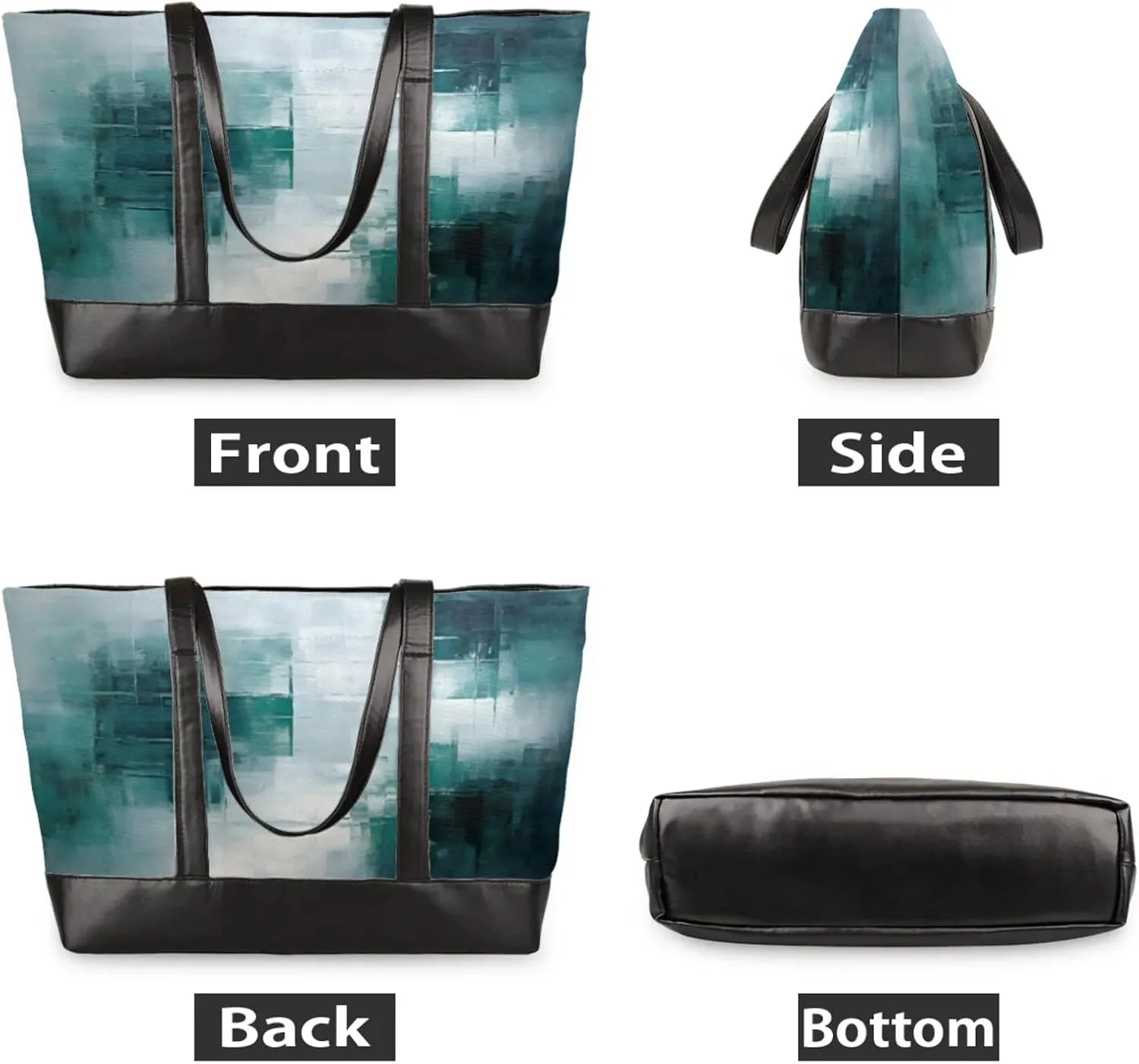 Tote Bag for Women with Zipper, Laptop Tote Bags Laptop Sleeve Case Shoulder Bag Messenger Bags