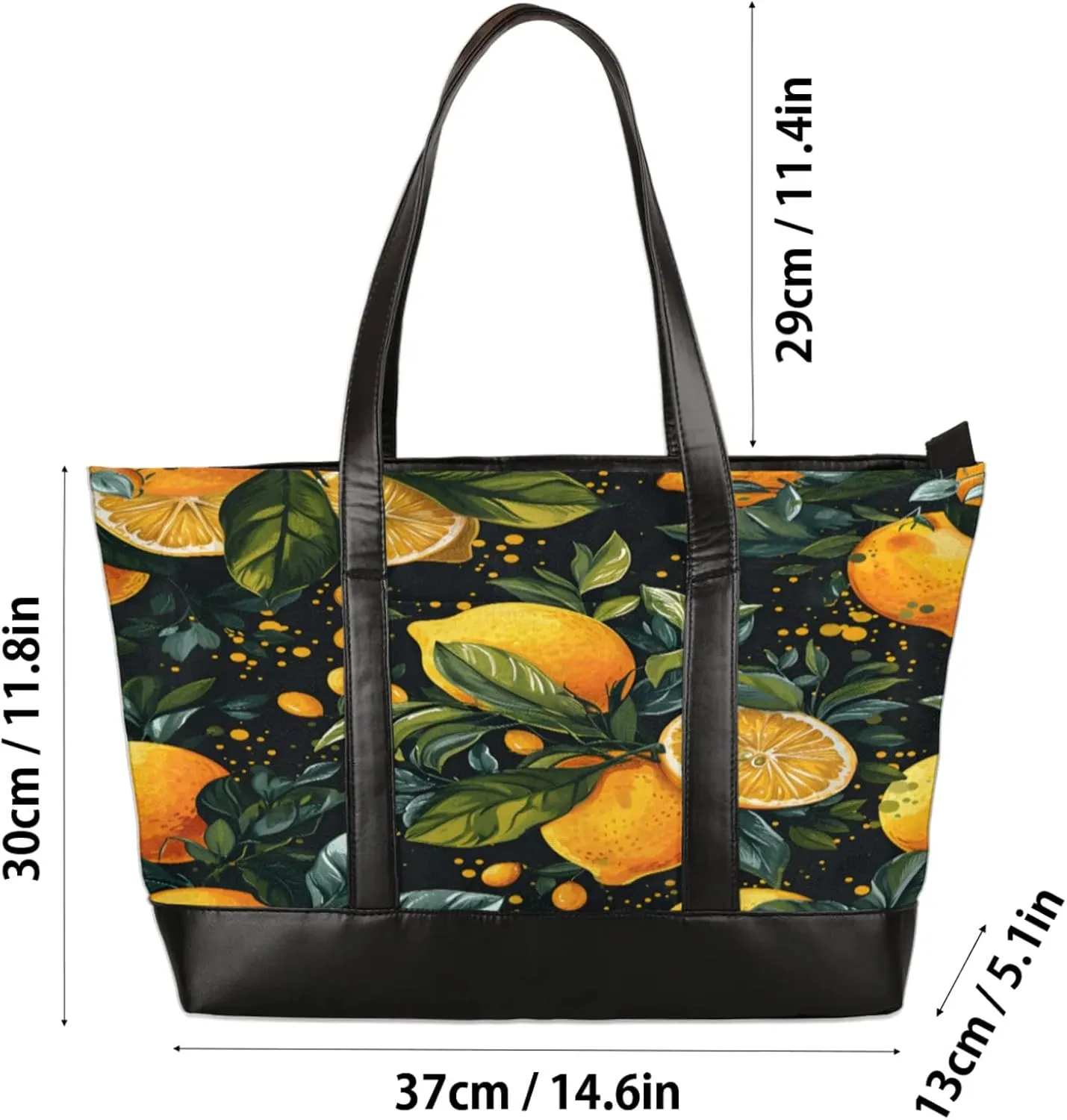 Tote Bag for Women with Zipper, Laptop Tote Bags Laptop Sleeve Case Shoulder Bag Messenger Bags