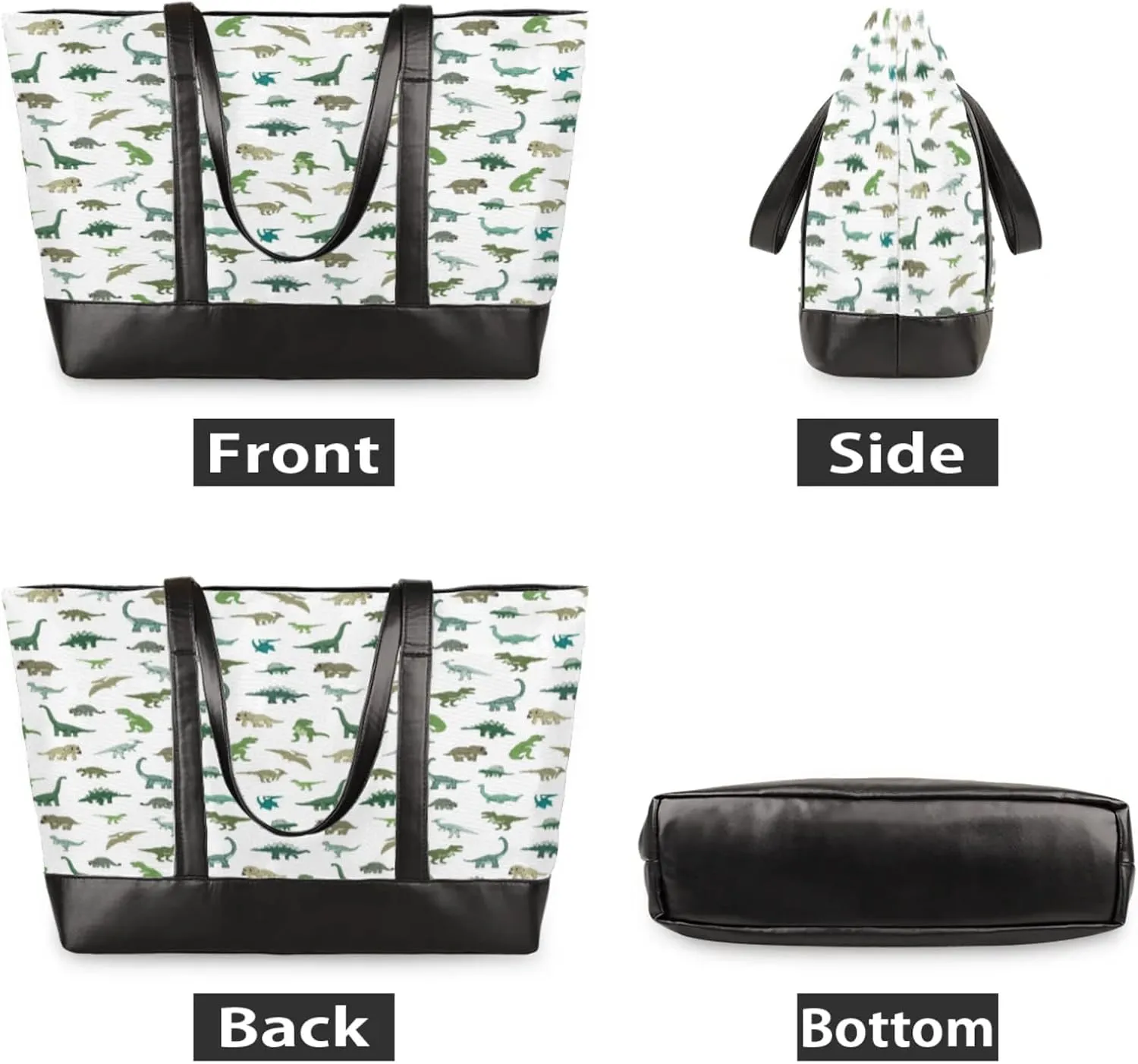 Tote Bag for Women with Zipper, Laptop Tote Bags Laptop Sleeve Case Shoulder Bag Messenger Bags