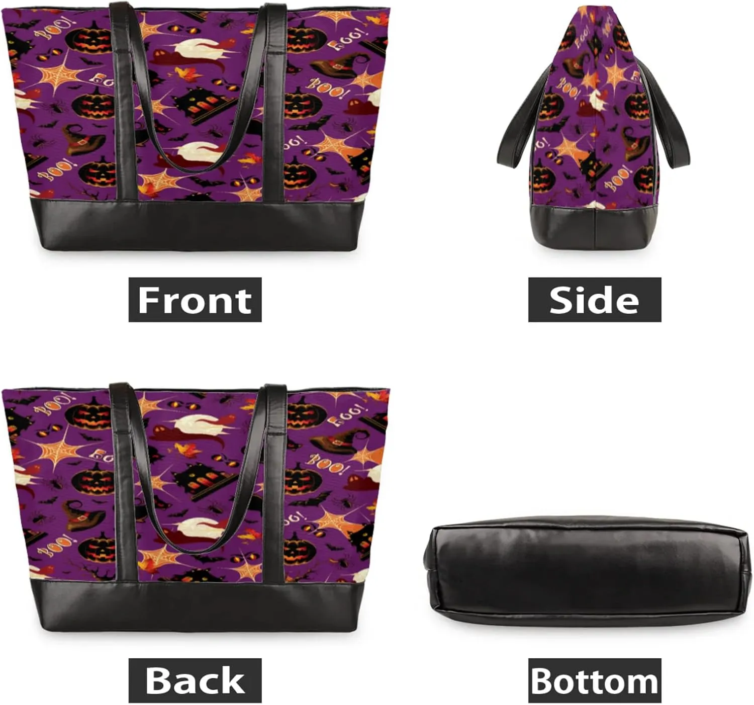 Tote Bag for Women with Zipper, Laptop Tote Bags Laptop Sleeve Case Shoulder Bag Messenger Bags