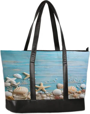 Tote Bag for Women with Zipper, Laptop Tote Bags Laptop Sleeve Case Shoulder Bag Messenger Bags