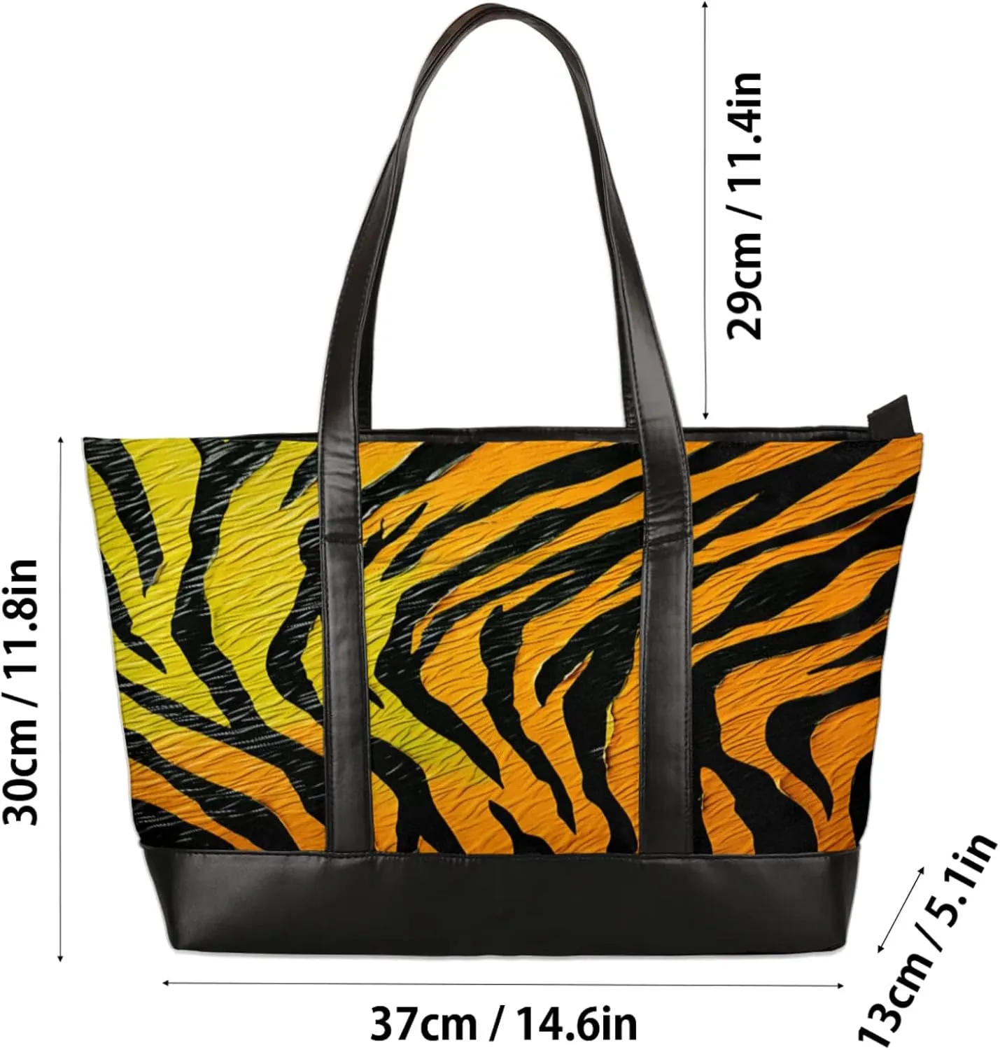 Tote Bag for Women with Zipper, Laptop Tote Bags Laptop Sleeve Case Shoulder Bag Messenger Bags
