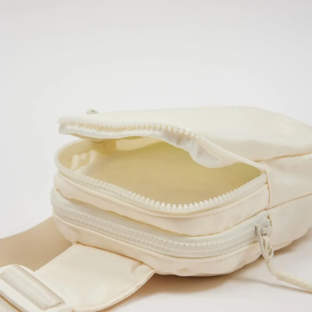 VAKAER Small Crossbody Bag Purse Womens Sling Bag Daypack Backpack with Convertible Adjustable Strap for Travel Hiking (Beige)