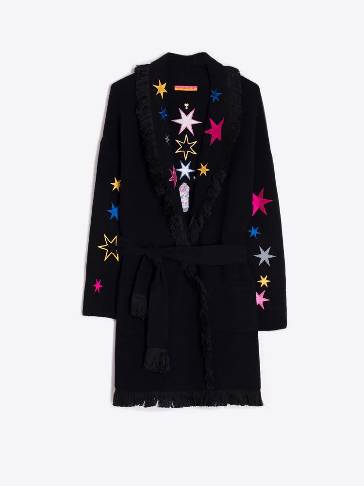 Vilagallo Beatriz Cardigan Rodeo Black