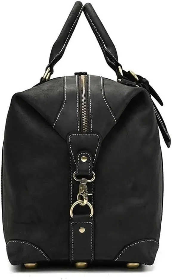 Waterproof Vintage Leather Handmade Messenger Bags Large Carry On Bag Laptop For Business Travel Computer Office