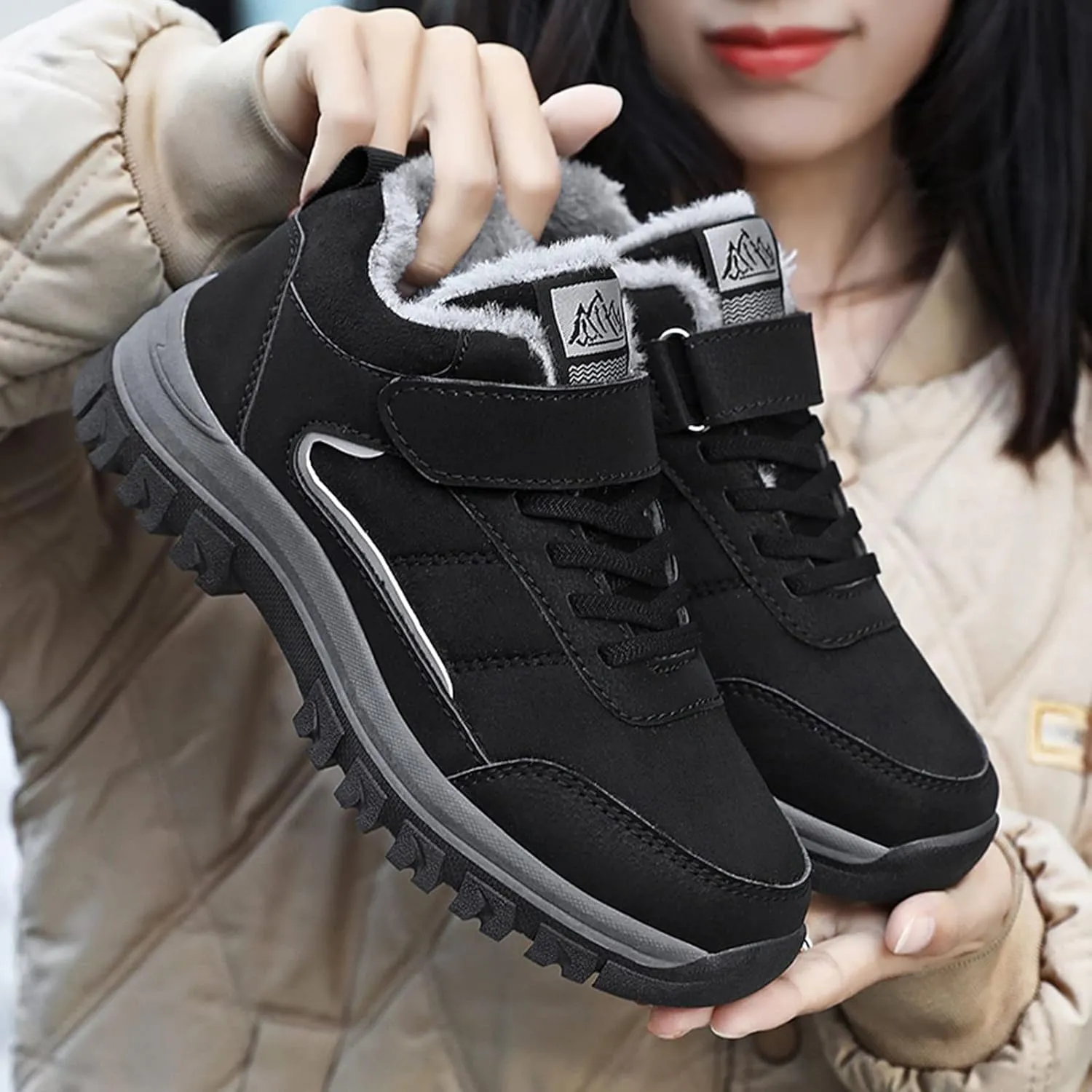 Waterproof Winter Boots Women Zip Women's Winter Snow Boots Waterproof Womens Tall Wide Calf Snow Boots Winter Boot Women Tall Botas De Invierno Para Mujer Largas Burgandy