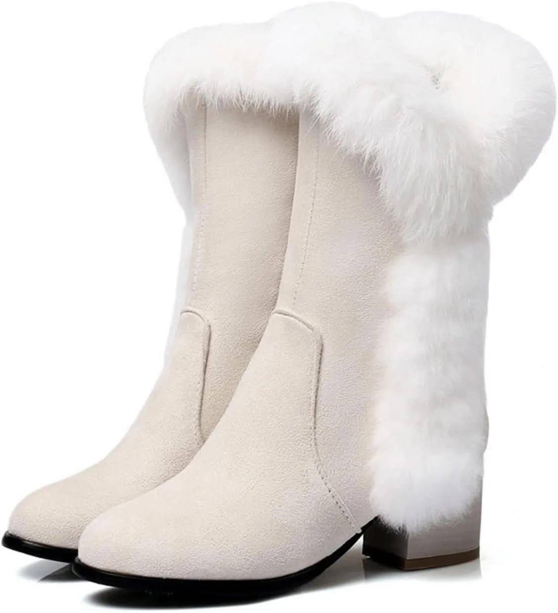 Winter Boots for Women 2023 Trendy Waterproof Womens Winter Boots Womens Wide Calf Snow Boots Walking Boots Women Comfort Waterproof Botas De Mujer Para El Frio De Vestir Con Tacones