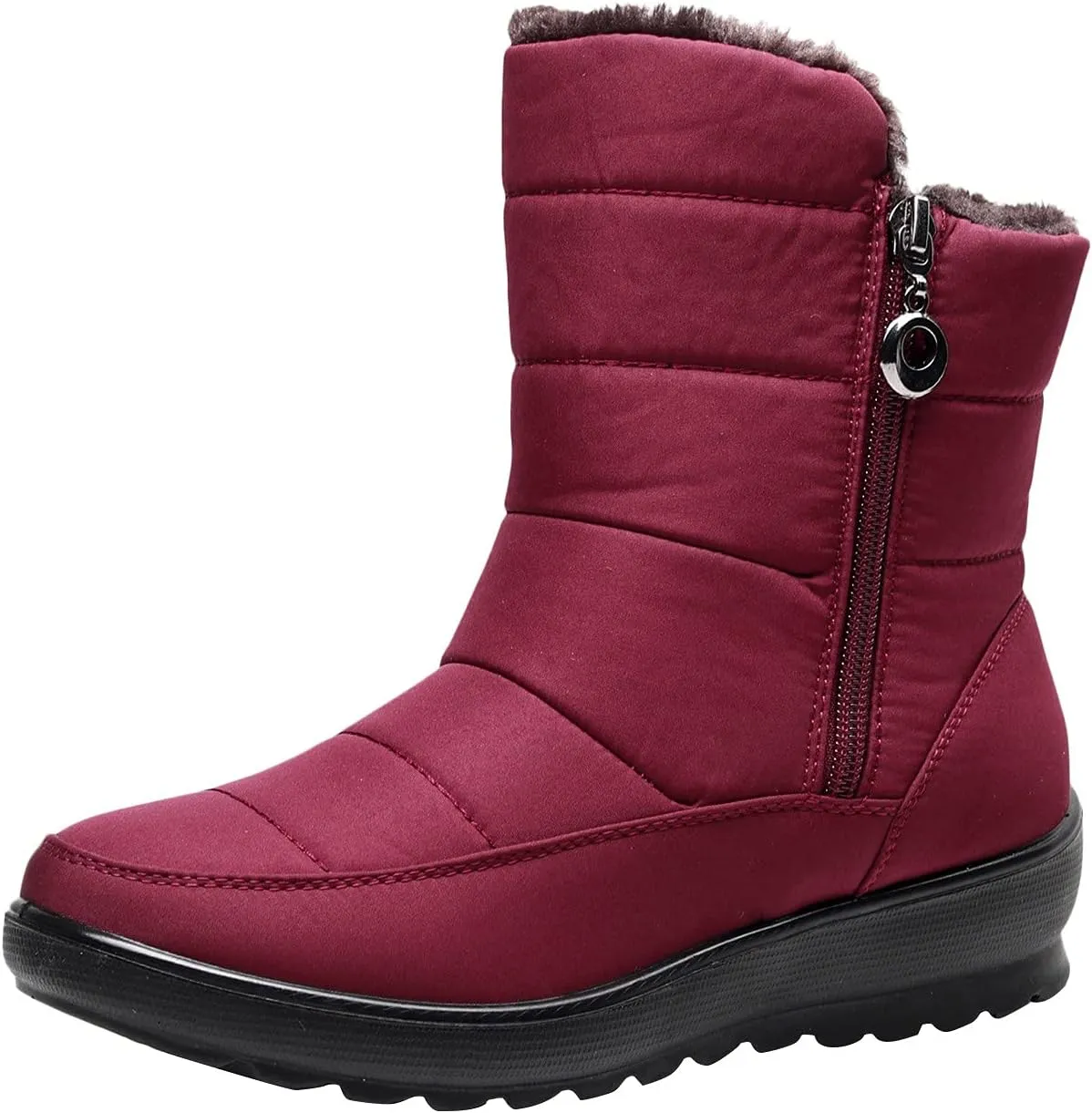 Winter Boots for Women Waterproof Snow Insulated Womens Snow Boots Cute Womens Snow Pants Waterproof Insulated Womens Waterproof Boots Slip on Botas Para Mujer De Invierno Para La Nieve
