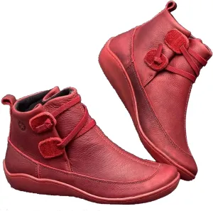 Women's Ankle Boots Ankle Rubber Boots for Women Botas Elegantes Para Mujer Black Boots Womens Black Ankle Boots for Women Comfort Ankle Boot for Sprained Ankle
